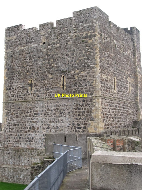 Photo 6"x4" The Keep of Carrickfergus Castle from the western ramparts Carrickfergus c2011