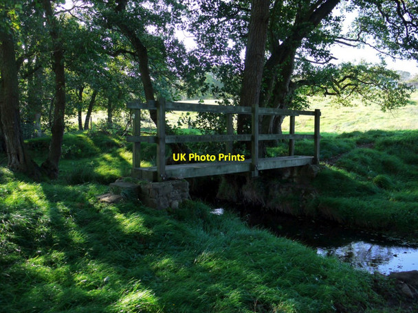 Photo 6"x4" Footbridge south of Durham Riding Prudhoe c2011
