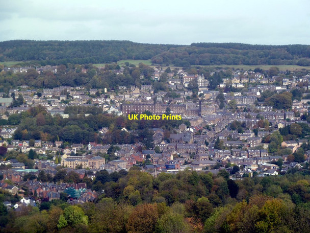 Photo 6"x4" Matlock from High Tor Matlock c2011