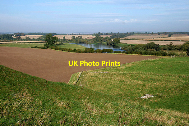 Photo 6"x4" Farmland at Wark Coldstream\/NT8439 c2011