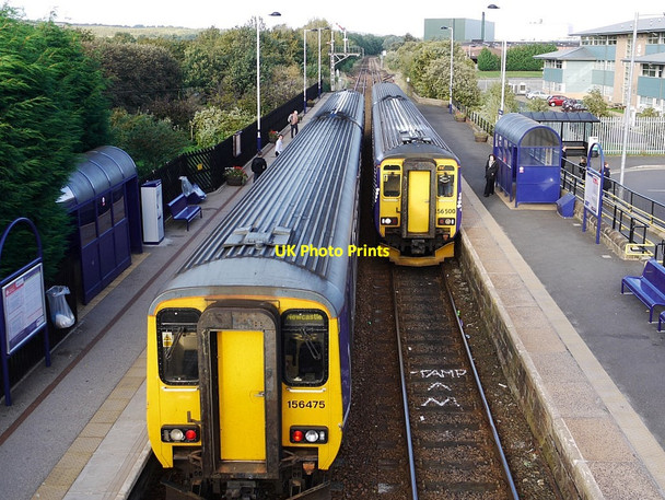 Photo 6"x4" Trains at Prudhoe Station Prudhoe c2011