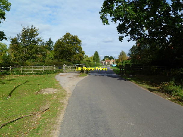 Photo 6"x4" Woodlands, cattle grid Woodlands\/SU3211 c2011