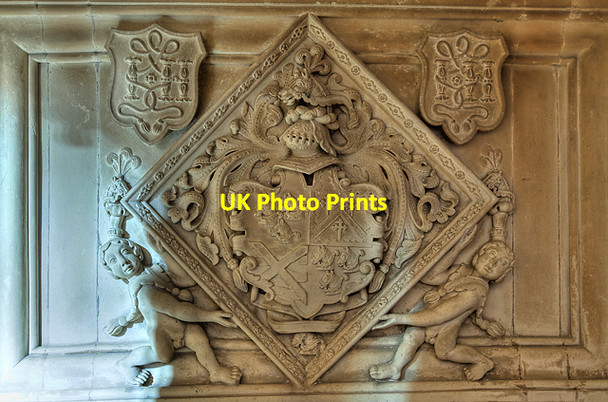 Photo 6"x4" A brief tour of Sherborne Abbey - the Horsey tomb (detail - 3) Sherborne\/ST6316 c2011