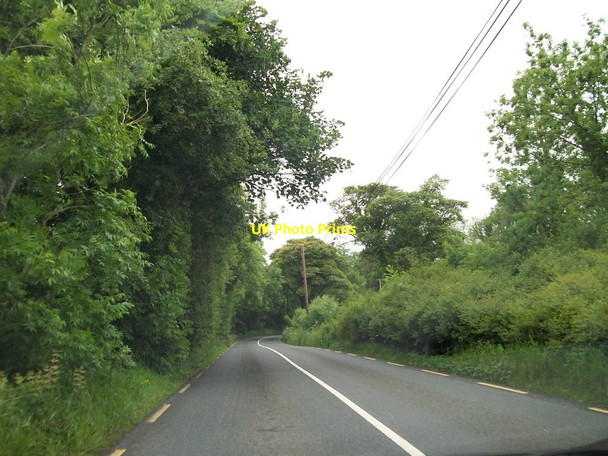 Photo 6"x4" The R191 south of Cootehill Cootehill c2011