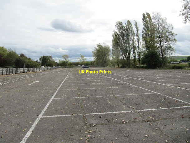 Photo 6"x4" Car park on the runway Chilton\/SU4885 c2011