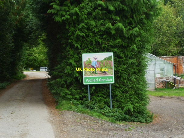 Photo 6"x4" Entrance to the Walled Garden at Laverstoke Laverstoke c2011
