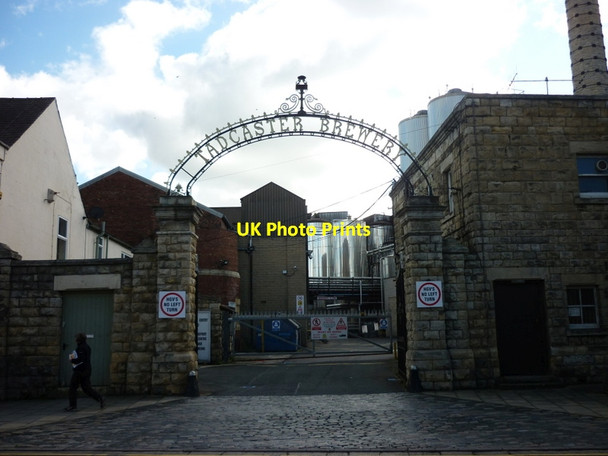 Photo 6"x4" The entrance to John Smith's Brewery Tadcaster c2011