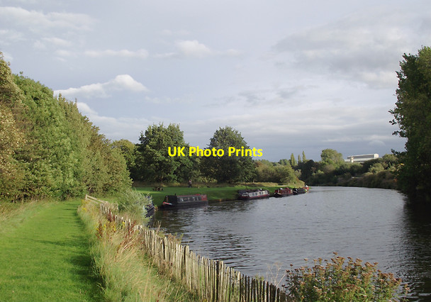 Photo 6"x4" The River Weaver near Anderton, Cheshire Northwich c2011