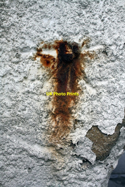 Photo 6"x4" Benchmark on Bridge 205 (Scourer Bridge) Bingley\/SE1139 c2011