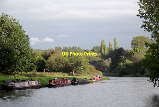 Photo 6"x4" The River Weaver near Anderton, Cheshire Northwich c2011