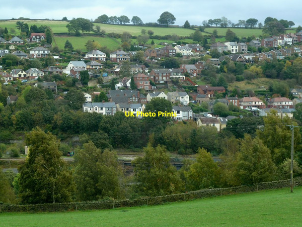 Photo 6"x4" Overlooking Ambergate Ridgeway\/SK3551 c2011