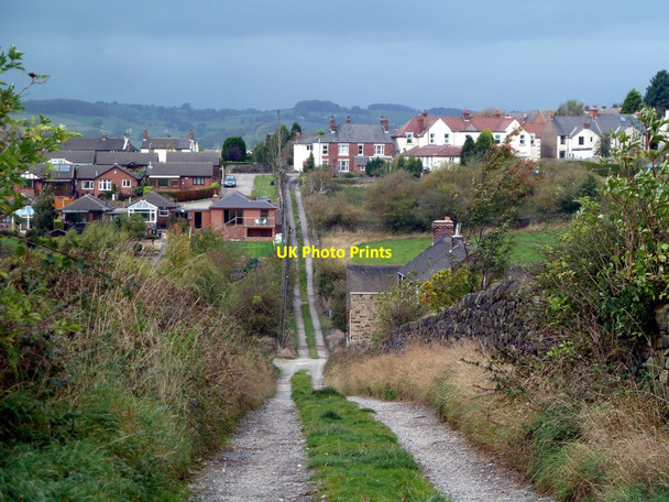 Photo 6"x4" Leaving Belper on the Derwent Valley Heritage Way Belper c2011
