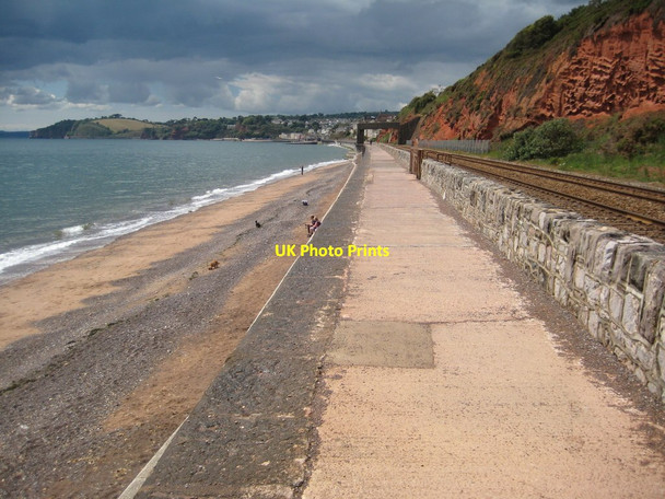 Photo 6"x4" The Dawlish sea wall Dawlish c2011