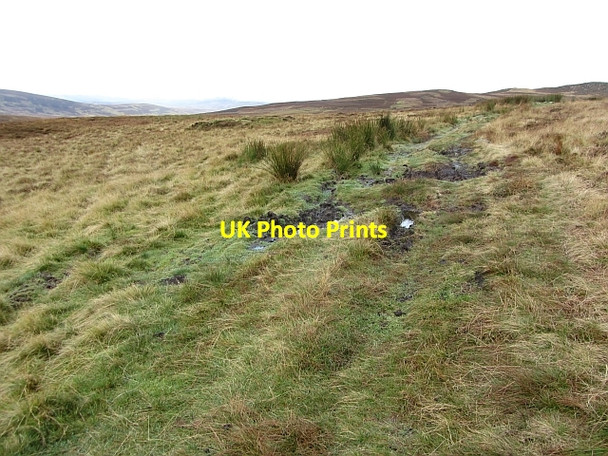 Photo 6"x4" Hill track, Craigthran Rottal c2011