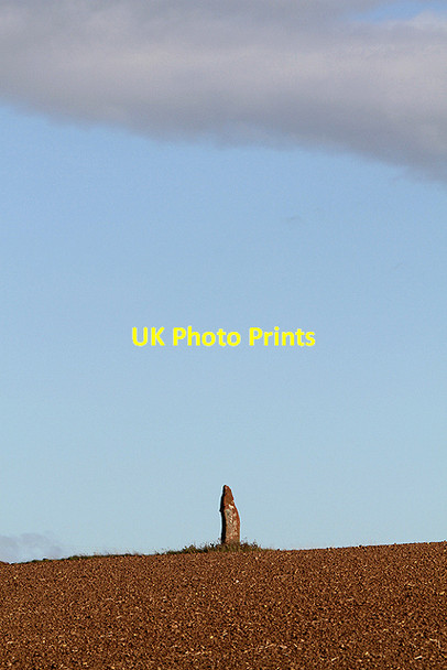 Photo 6"x4" Easter Broomhouse Standing Stone Dunbar c2011