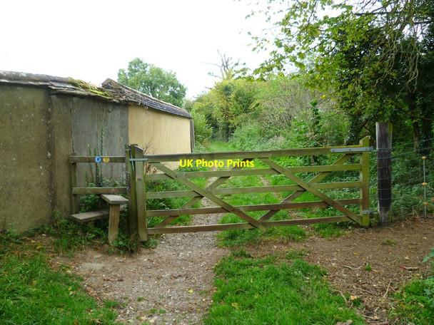 Photo 6"x4" Approaching Bere Mill on footpath from the south Freefolk c2011