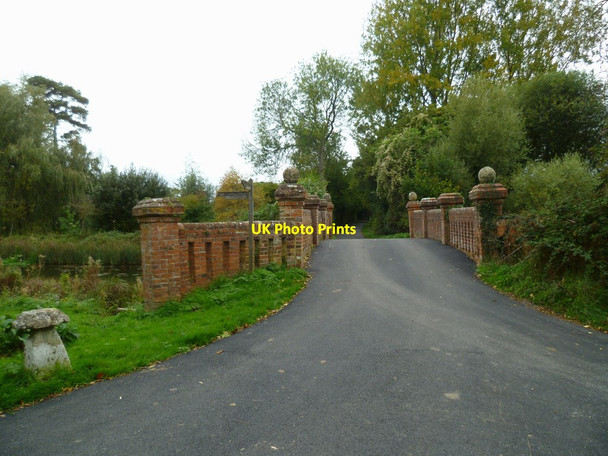 Photo 6"x4" The bridge at Bere Mill Freefolk c2011