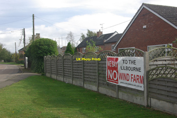 Photo 6"x4" Protest at Lilbourne Lilbourne c2011
