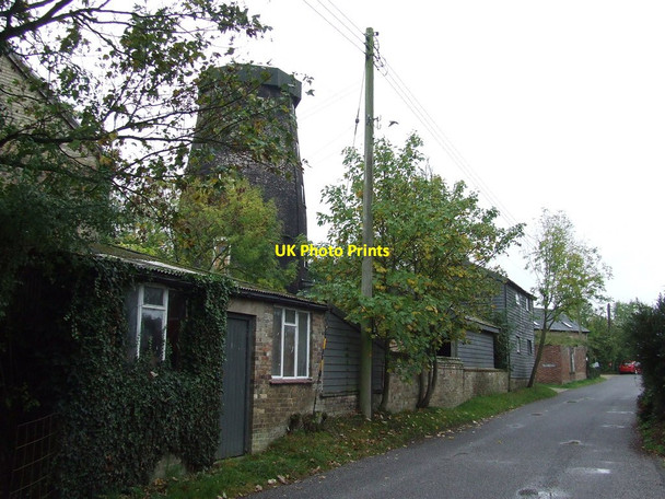 Photo 6"x4" Buxhall Windmill Buxhall c2011
