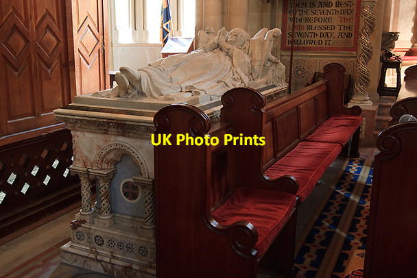 Photo 6"x4" Countess of Pembroke monument - church of St Mary & St Nicholas, Wilton Wilton\/SU0931 c2011
