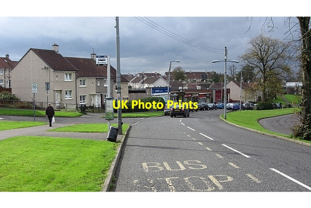 Photo 6"x4" The shops, Moodiesburn Bridgend\/NS6870 c2011