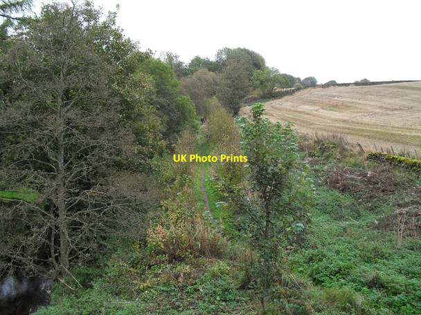 Photo 6"x4" Disused railway Gateside\/NO1809 c2011