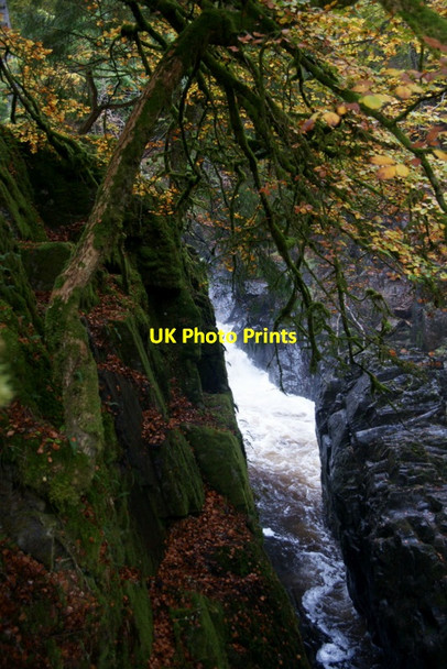 Photo 6"x4" The Black Linn at the Hermitage, near Dunkeld Inver\/NO0142 c2011 P1