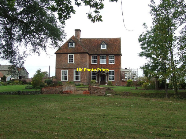 Photo 6"x4" Fasbourn Hall Buxhall c2011