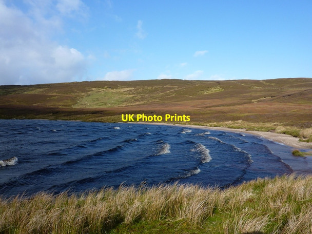 Photo 6"x4" Loch of Skellister Skellister c2011