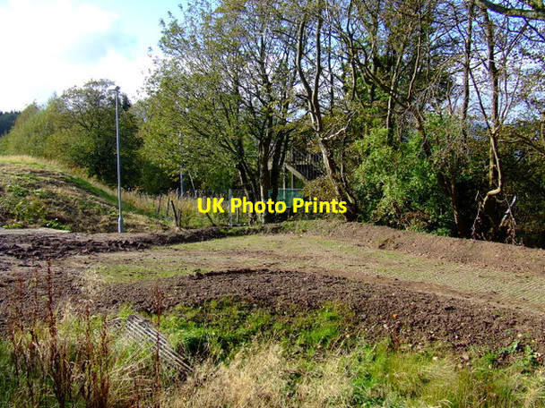 Photo 6"x4" Site of former railway hut Inverkip c2011