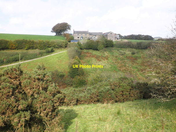 Photo 6"x4" View towards Lyshwell Farm Hawkridge c2011