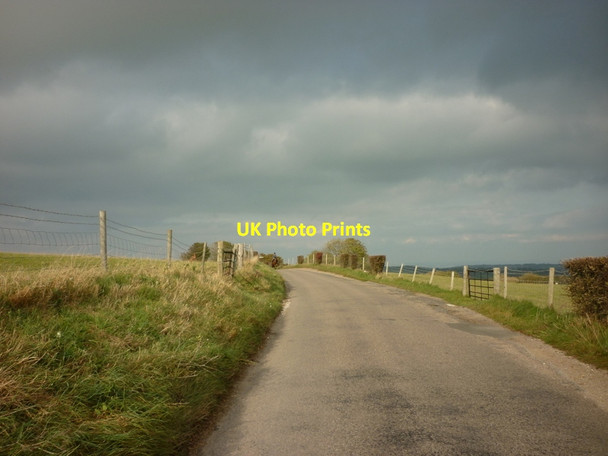 Photo 6"x4" Rowlands Lane, Mersley Down Alverstone c2011