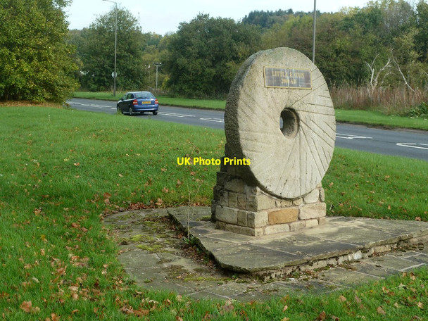 Photo 6"x4" Little Eaton Boundary Stone Little Eaton c2011