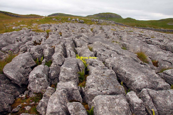 Photo 6"x4" Clints and grikes on Ing Scar Crag Malham\/SD9062 c2011