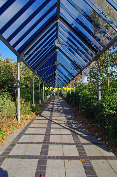 Photo 6"x4" Covered walkway from Belgard Square East to Belgard Road, Tallaght, Dublin Tallaght c2011