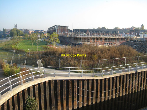 Photo 6"x4" Developments at Diglis Worcester c2011