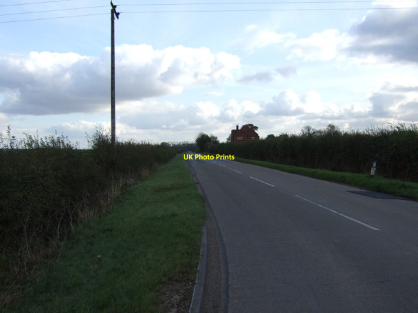 Photo 6"x4" Lower Kirklington Road towards Southwell Kirklington\/SK6757 c2011