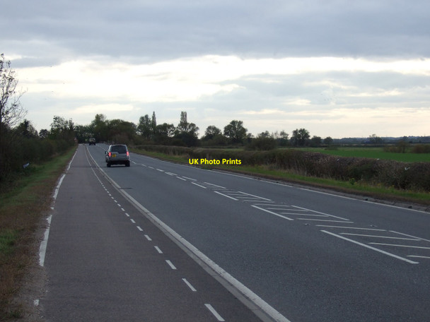 Photo 6"x4" A616 towards Newark Kelham c2011