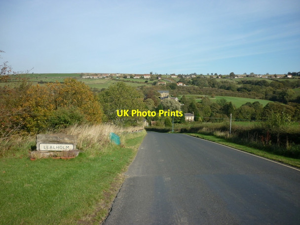 Photo 6"x4" Entering Lealholm Lealholm c2011