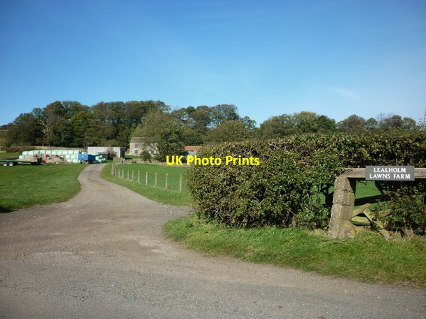 Photo 6"x4" Lealholm Lawns Farm Houlsyke c2011