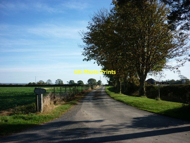 Photo 6"x4" The entrance to North Field Farm Little Barugh c2011