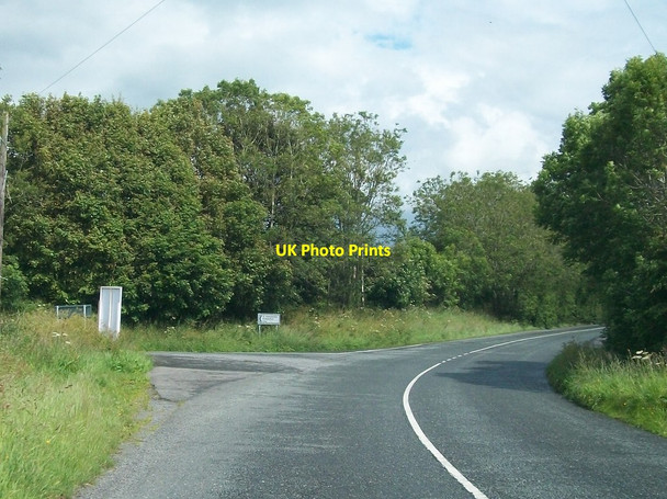 Photo 6"x4" Junction of the road from Loughcrew with the R154 (Oldcastle\/Kells Road) Ballinlough\/N6376 c2011