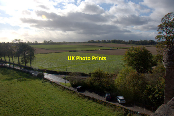 Photo 6"x4" View SW from Huntingtower Castle Huntingtower Haugh c2011