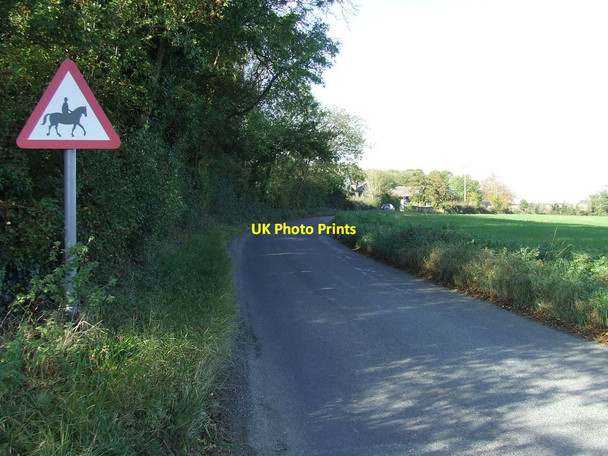 Photo 6"x4" Country Road Mount Pleasant\/TL7347 c2011