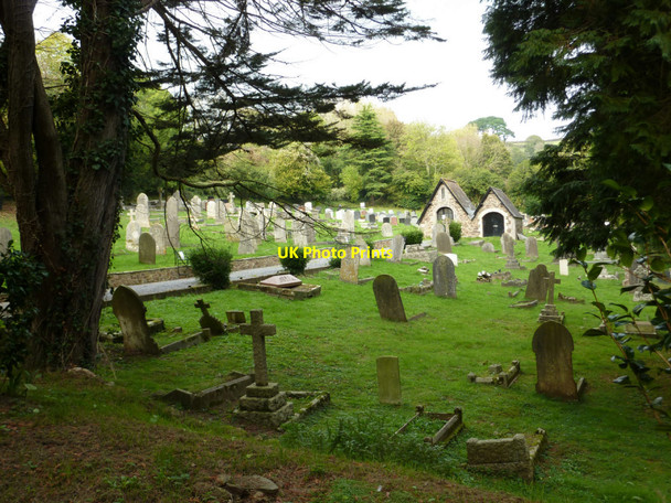 Photo 6"x4" Cemetery, Kingswear Dartmouth c2011