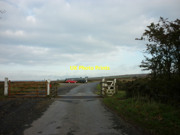 Photo 6"x4" Entering open moorland on Westside Road Lowna c2011