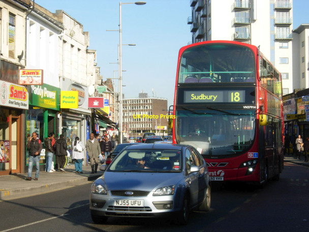 Photo 6"x4" High Road, Wembley Wembley c2011