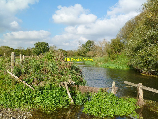 Photo 6"x4" Bickton, Avon channel Fordingbridge c2011