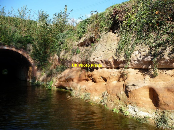 Photo 6"x4" Sandstone at Drakeholes Tunnel's southern portal Everton\/SK6991 c2011