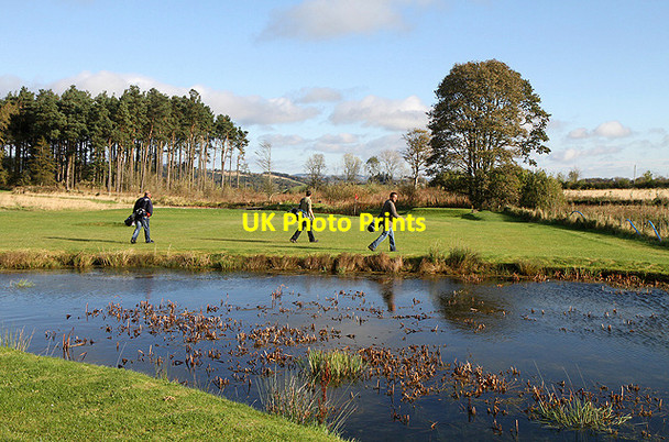 Photo 6"x4" Lilliesleaf Golf Course Bowismiln c2011